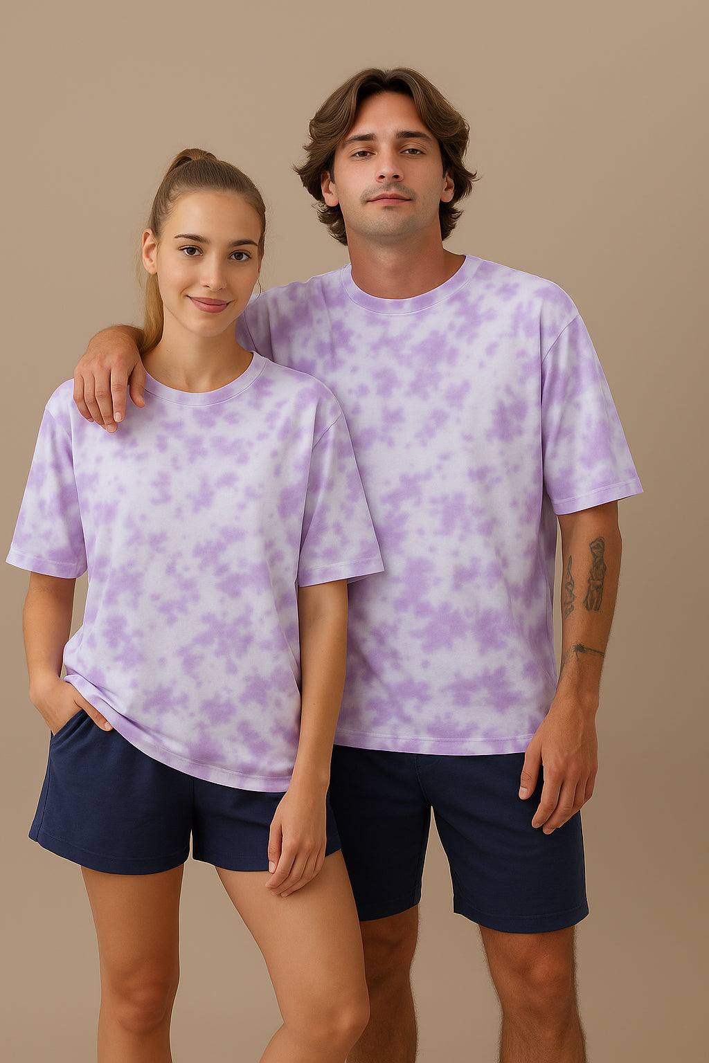 Unisex Premium Tie Dye Oversized T-Shirt