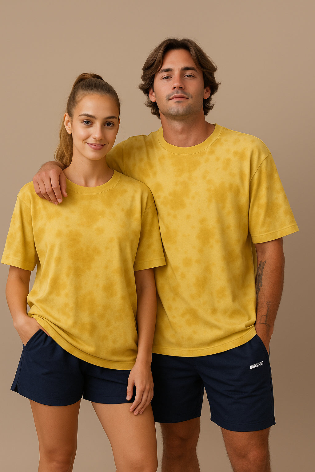 Unisex Premium Tie Dye Oversized T-Shirt